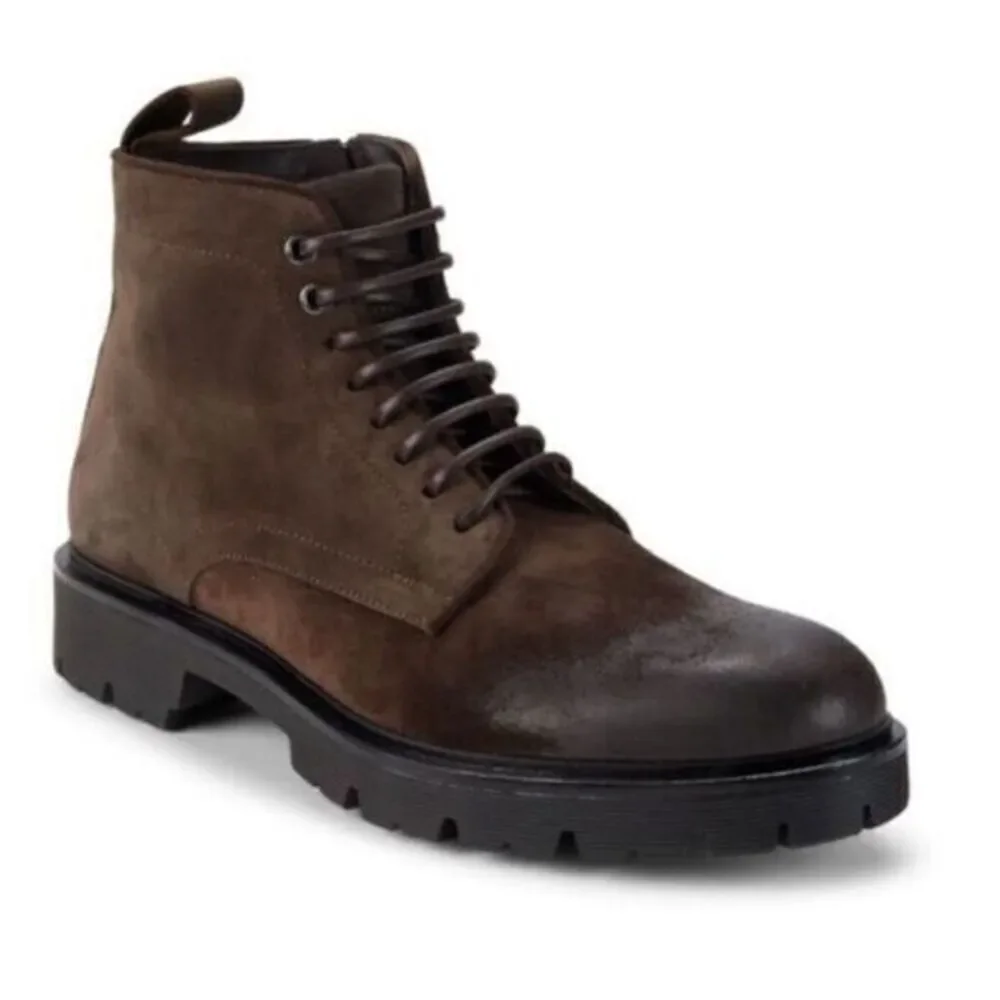 NEW in BOX Good Man Brand - Men’s Modern City Leather Ankle Boots- Brown Size 12